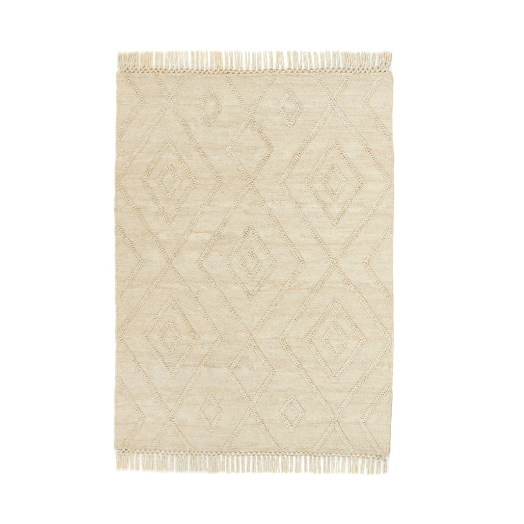 Erin Handwoven Fringed Rug