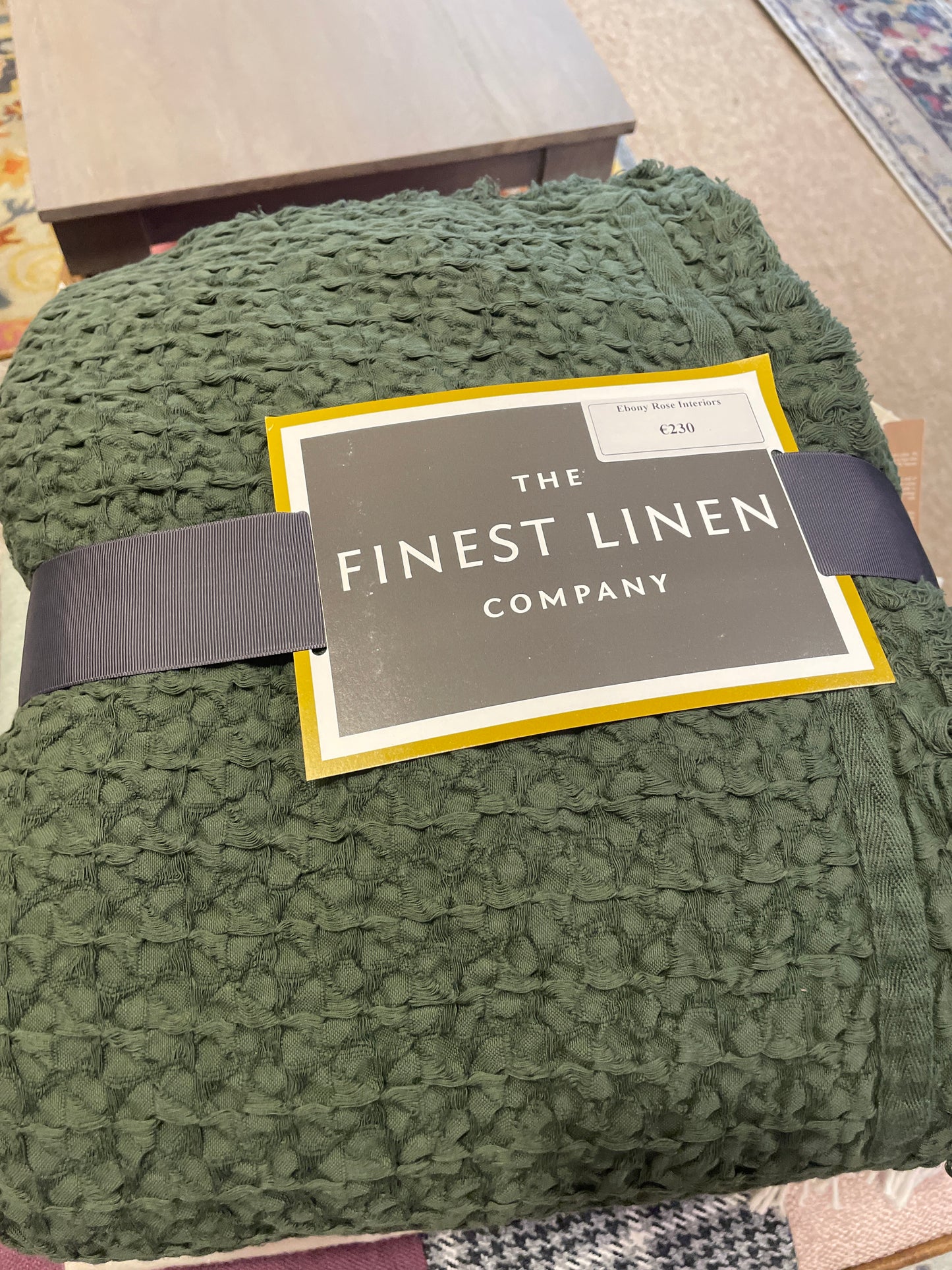 Ursa Green / Russet Bedspread 220 x 260cm