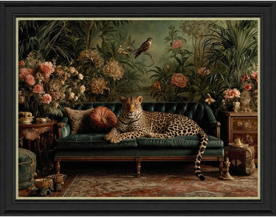 Lounging Leopard