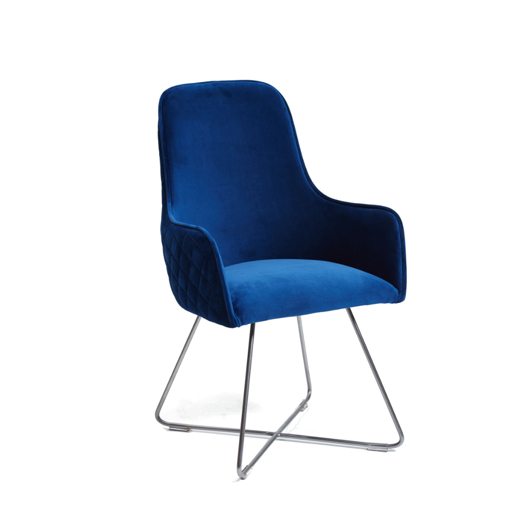 VELVET BUCKET DINING CHAIR BUY 1 GET 1 FREE