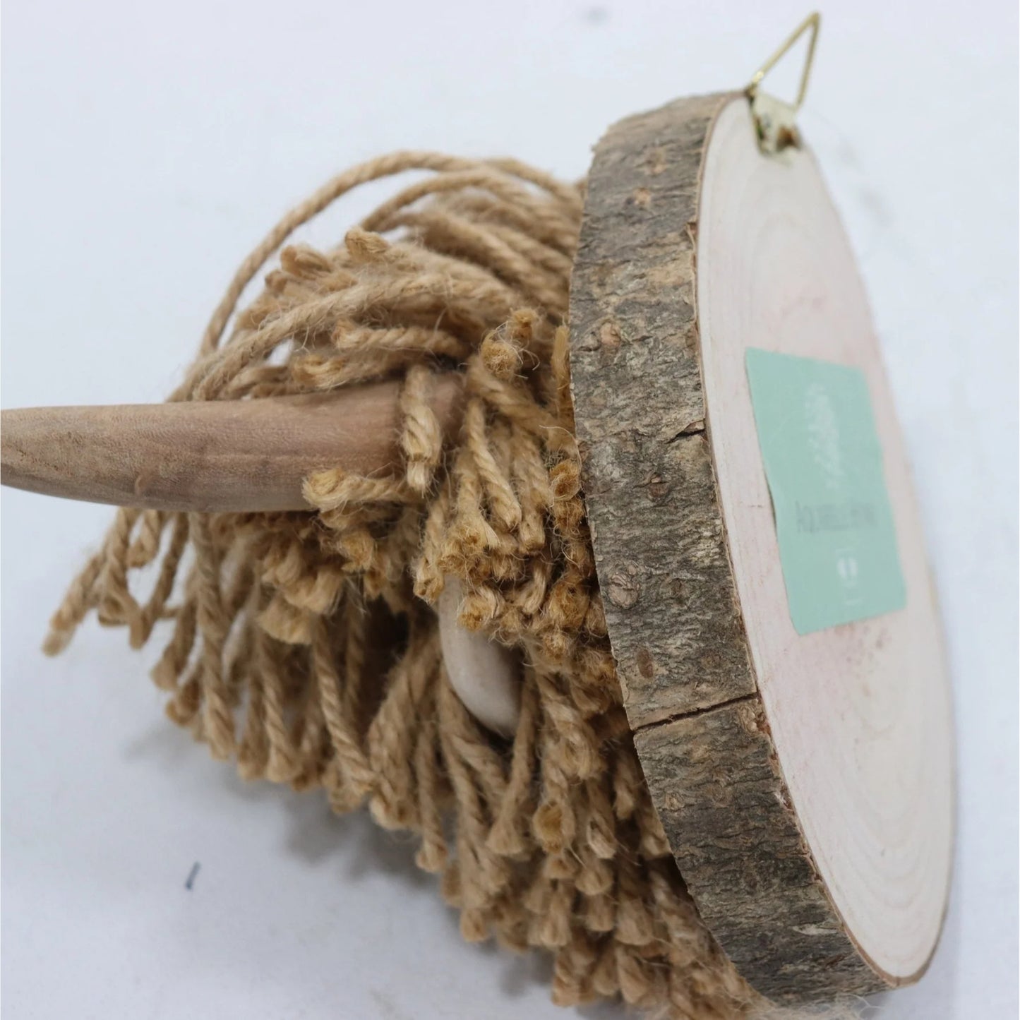 highland cow head mounted on wooden wall mountable plaque