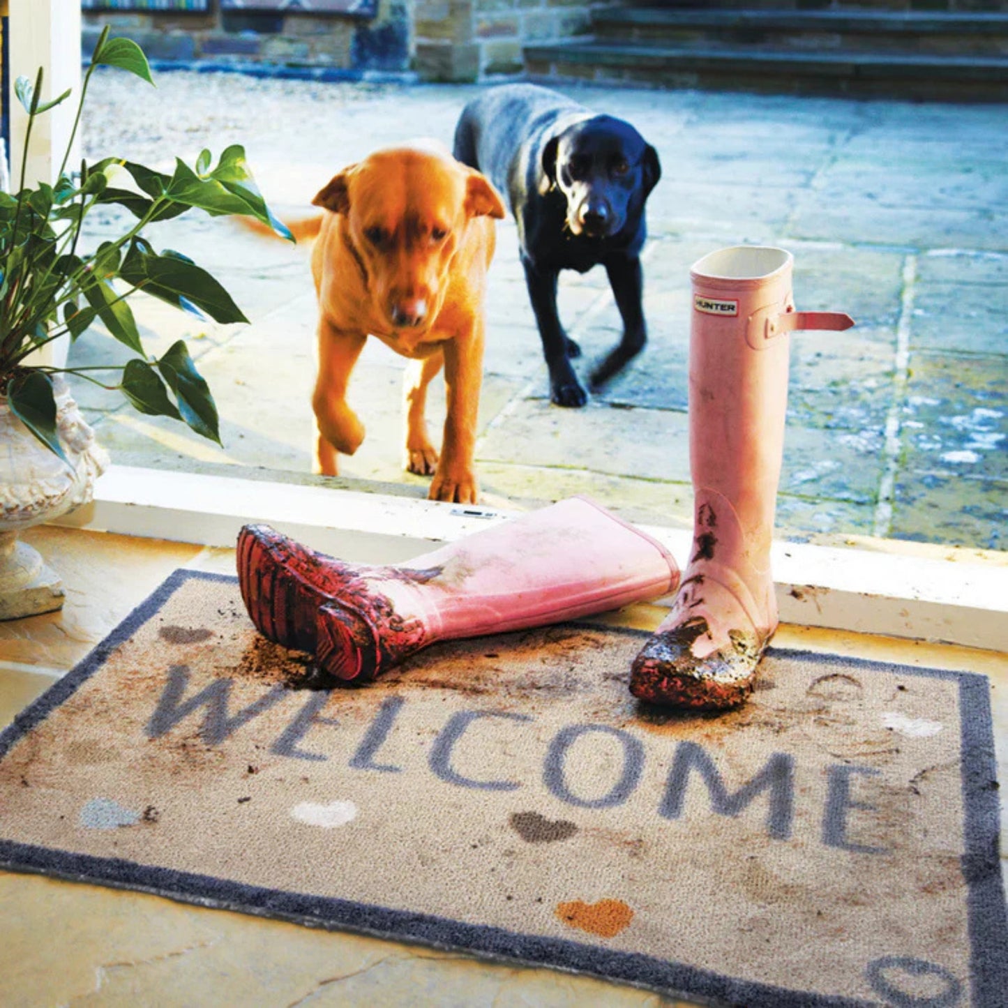 Hug Rug Welcome Mat