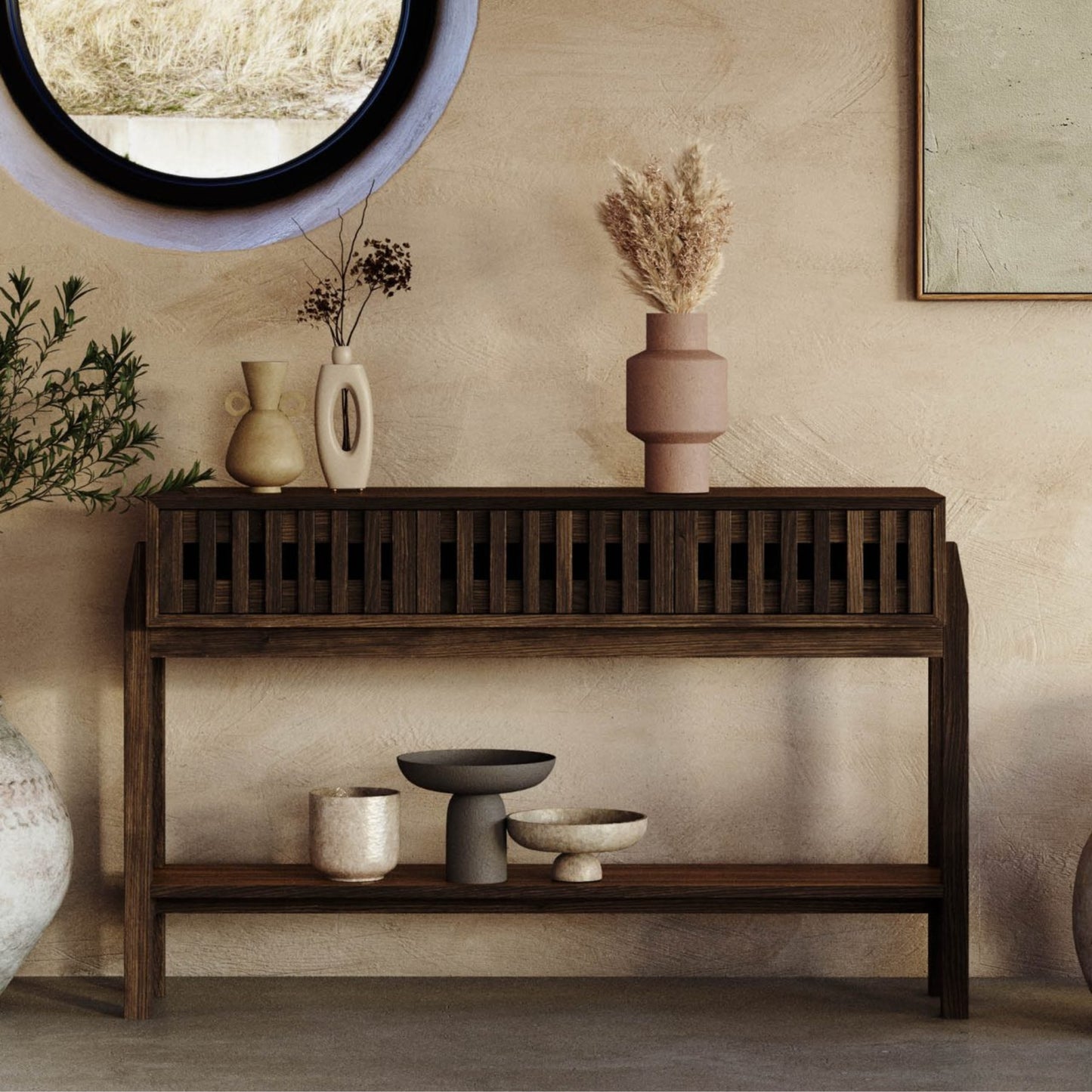 Batten Console Table