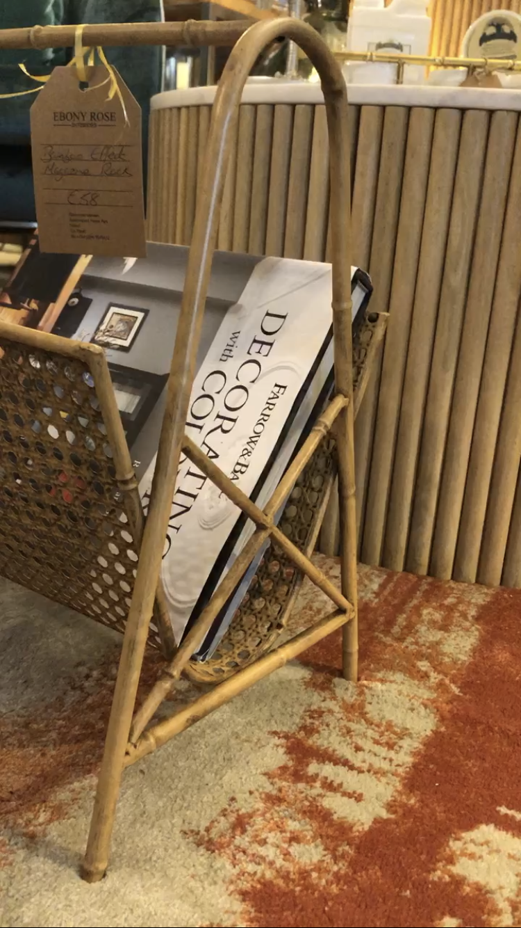 BAMBOO STYLE MAGAZINE RACK