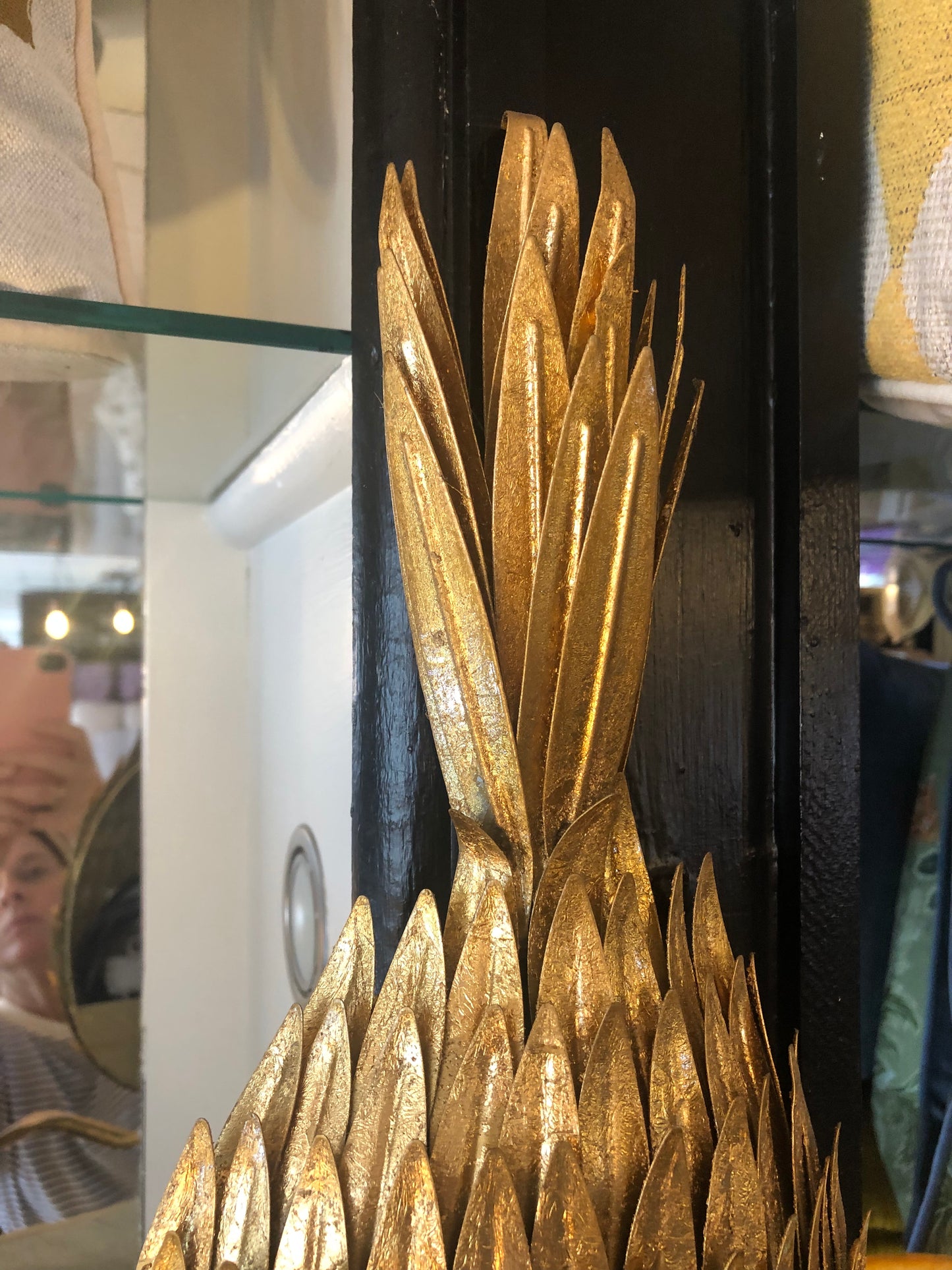 PINEAPPLE GOLD WALL LIGHT