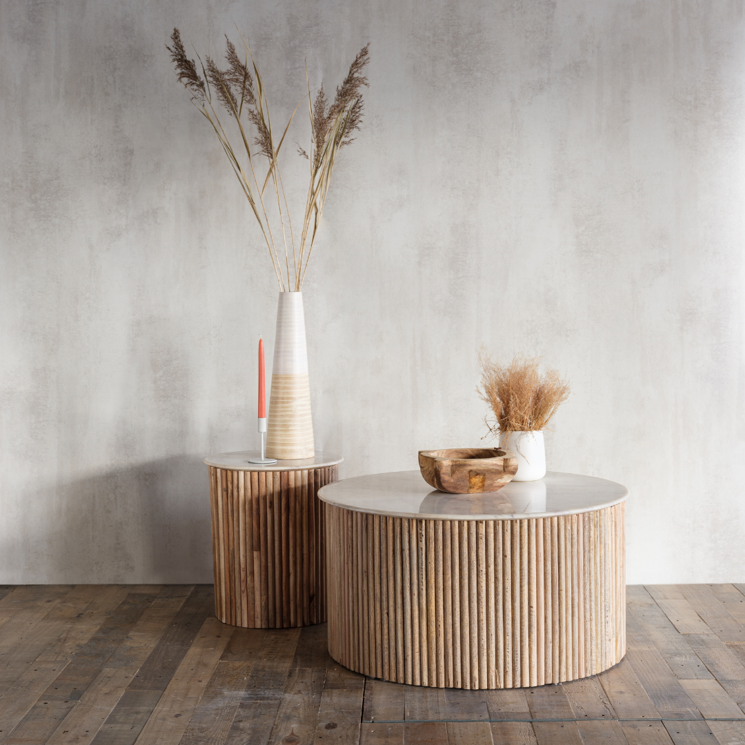 MARBLE COFFEE TABLE BLANCO AVAILABLE TO ORDER