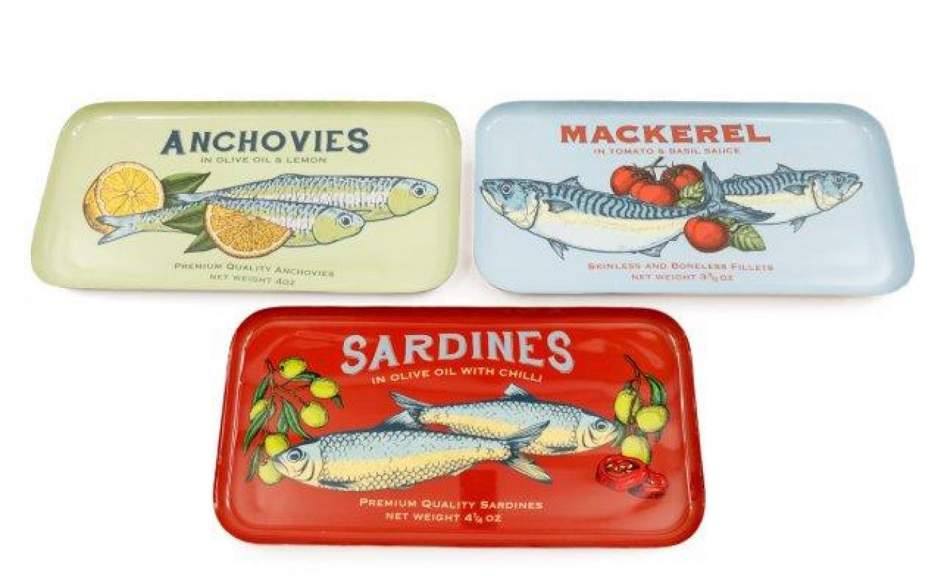 30x15cm Tin Fish Trinket Tray