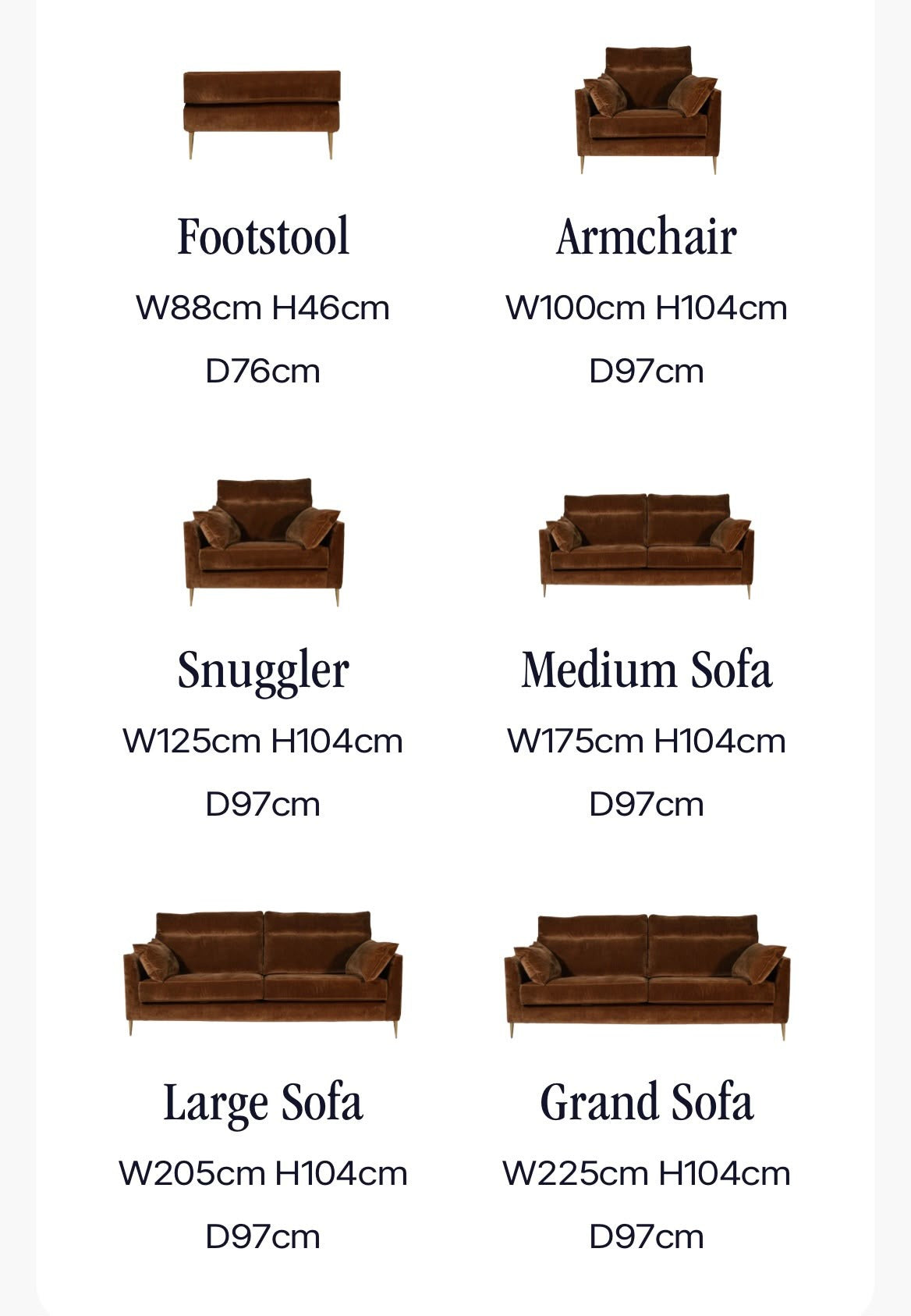The Romeo Sofa Collection