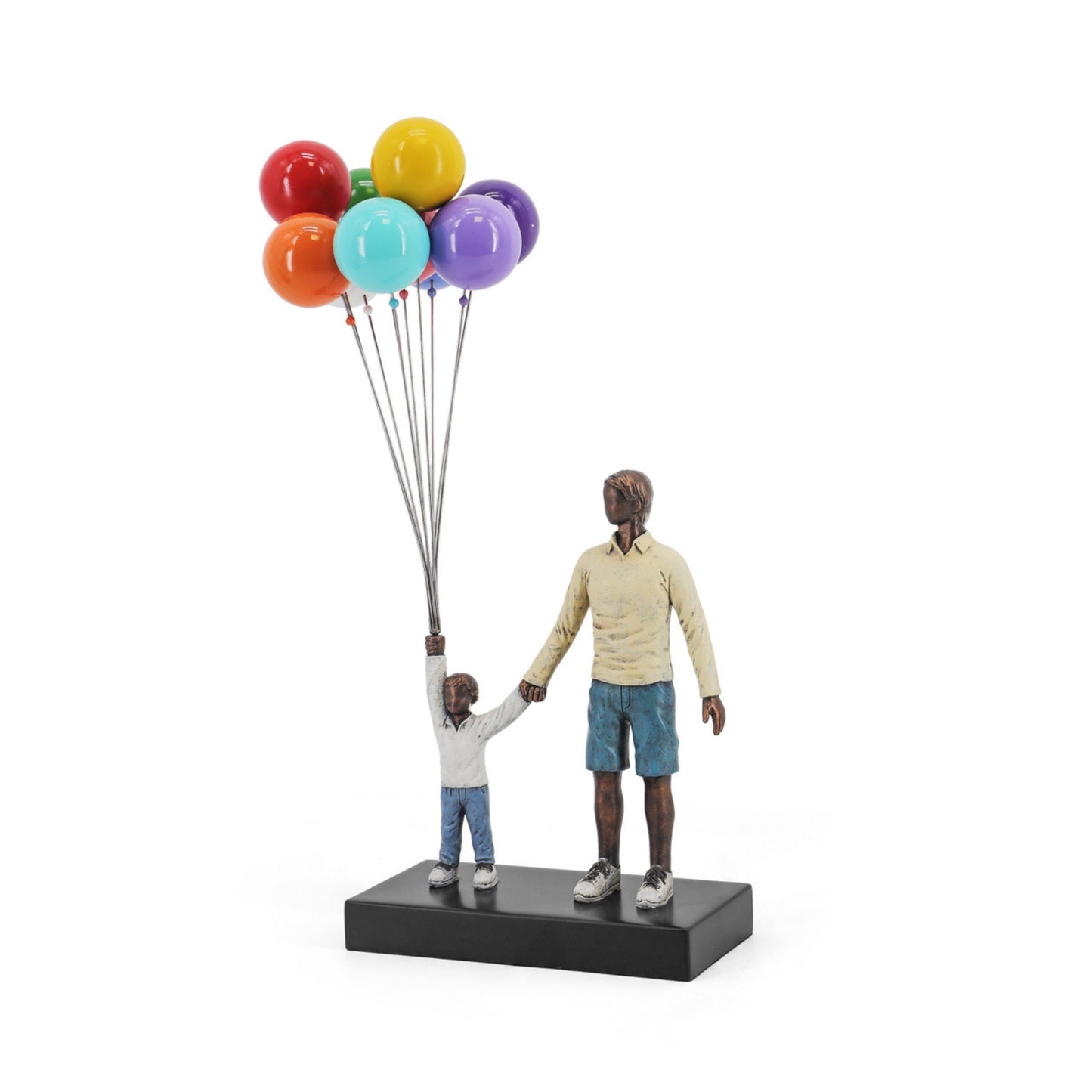 David McGlynn Sculpture - Dad & Boy