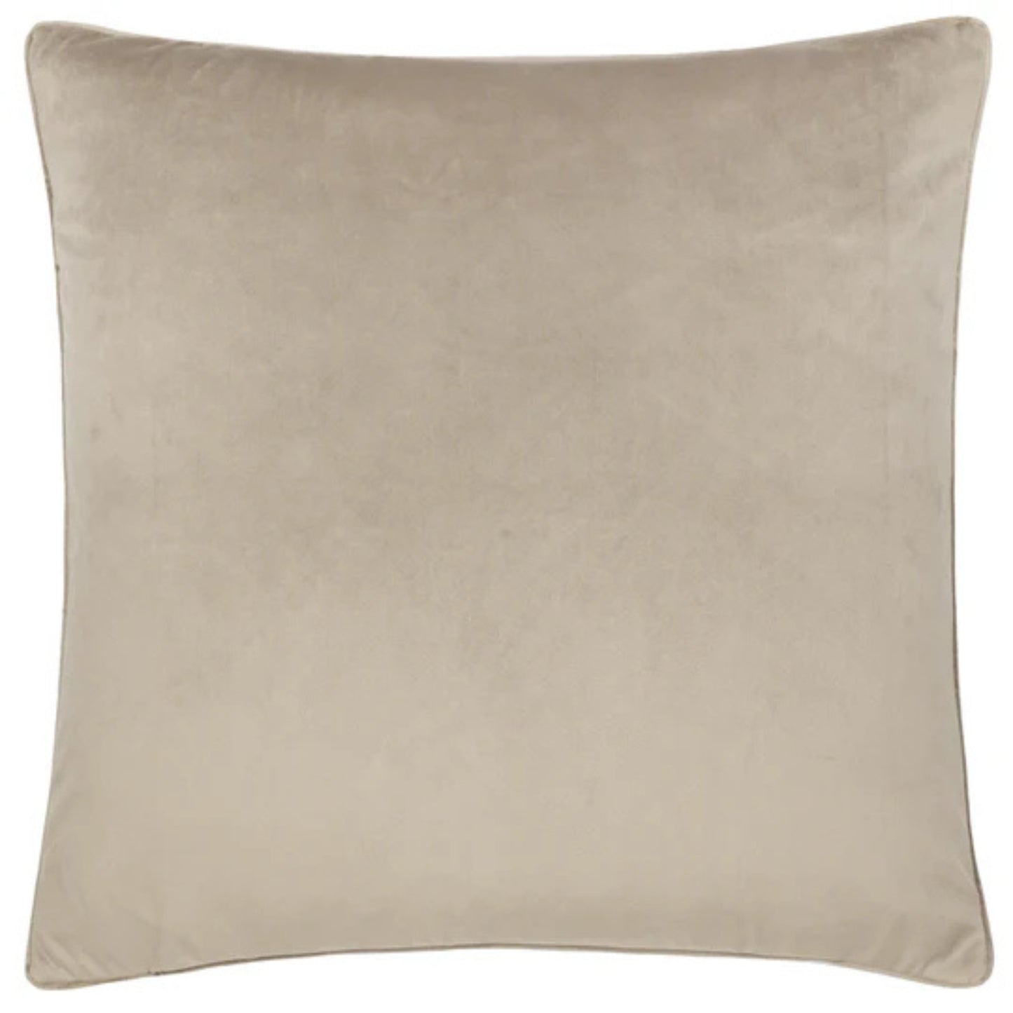 Beige pillow on a white background