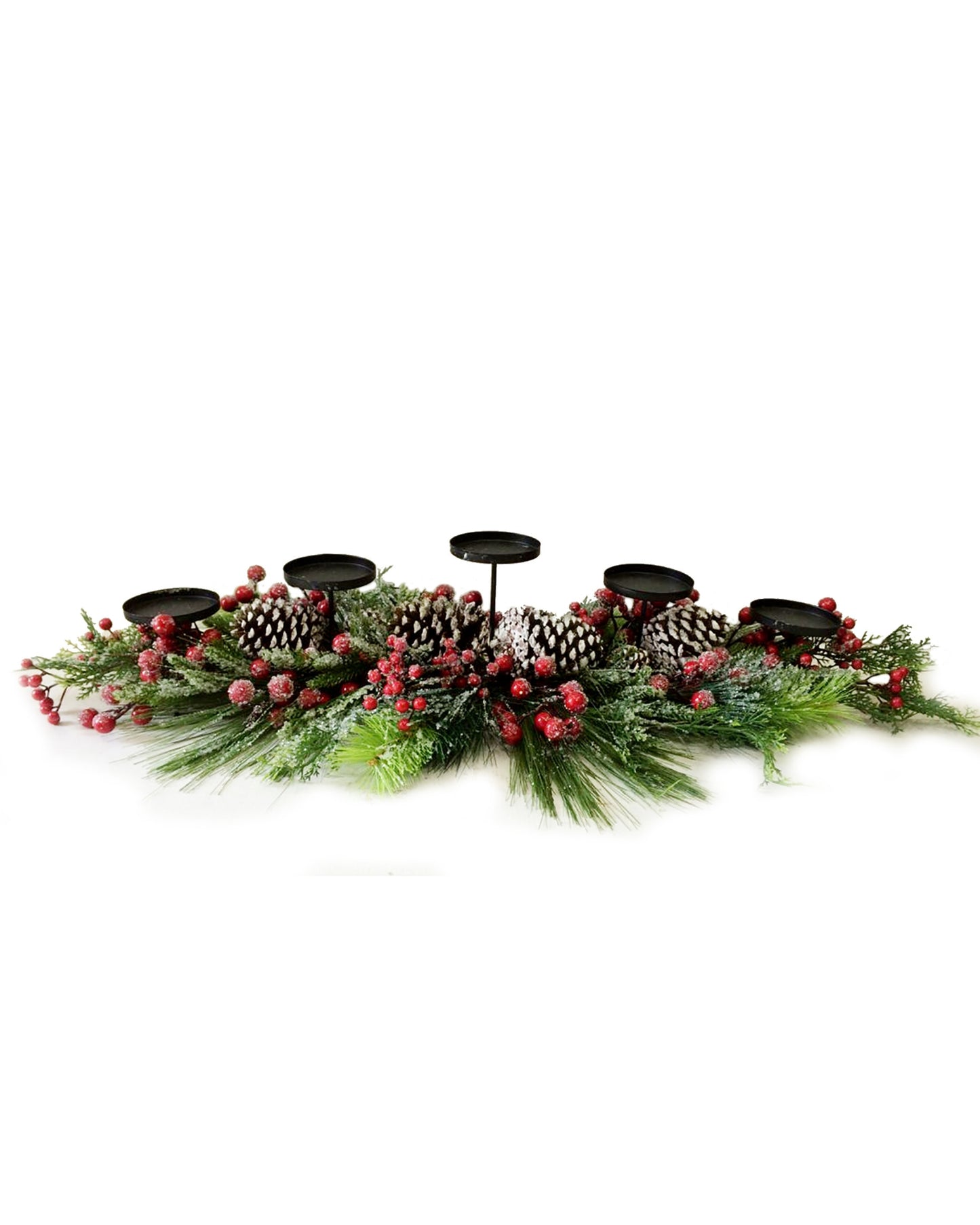 Christmas Table Centre Piece 3 / 5 Candle Holder