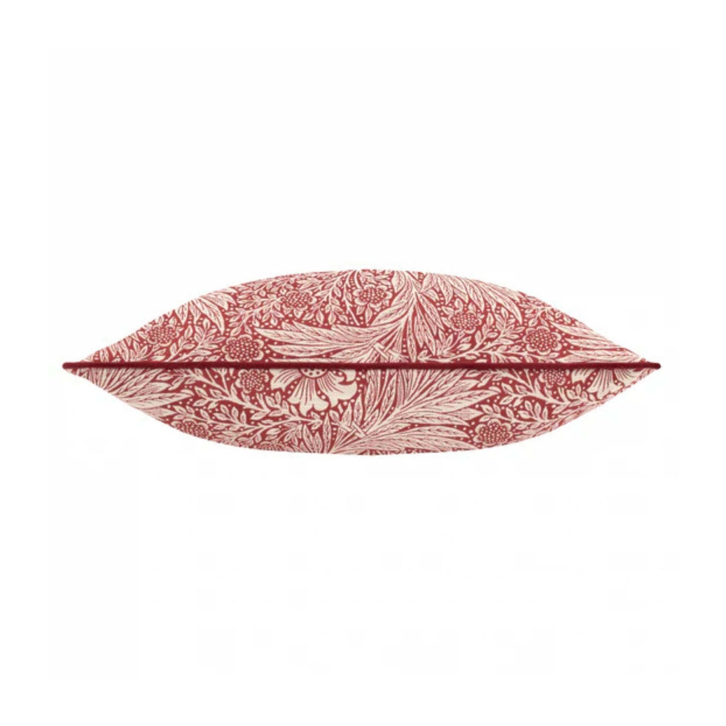 William Morris Piped Jacquard Marigold Cushion Russet