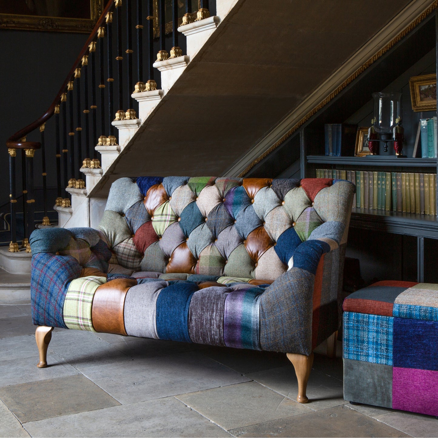 Bramble Patchwork 2 Seater Sofa