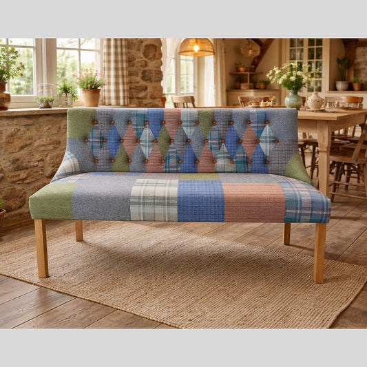 Bramble Patchwork Bench Seat