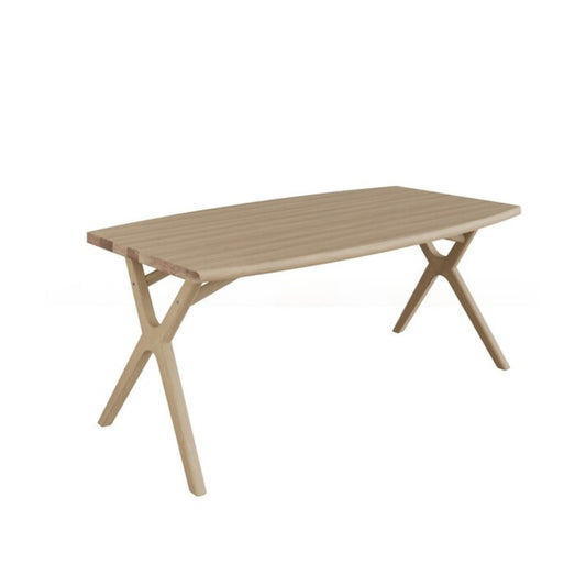 Megan Bow X-Leg Dining Table