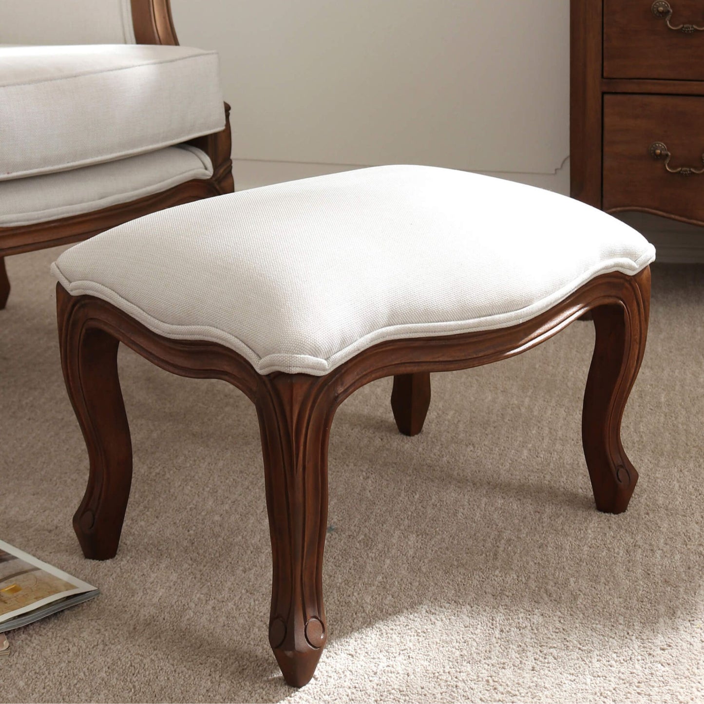 Elsa Upholstered Footstool