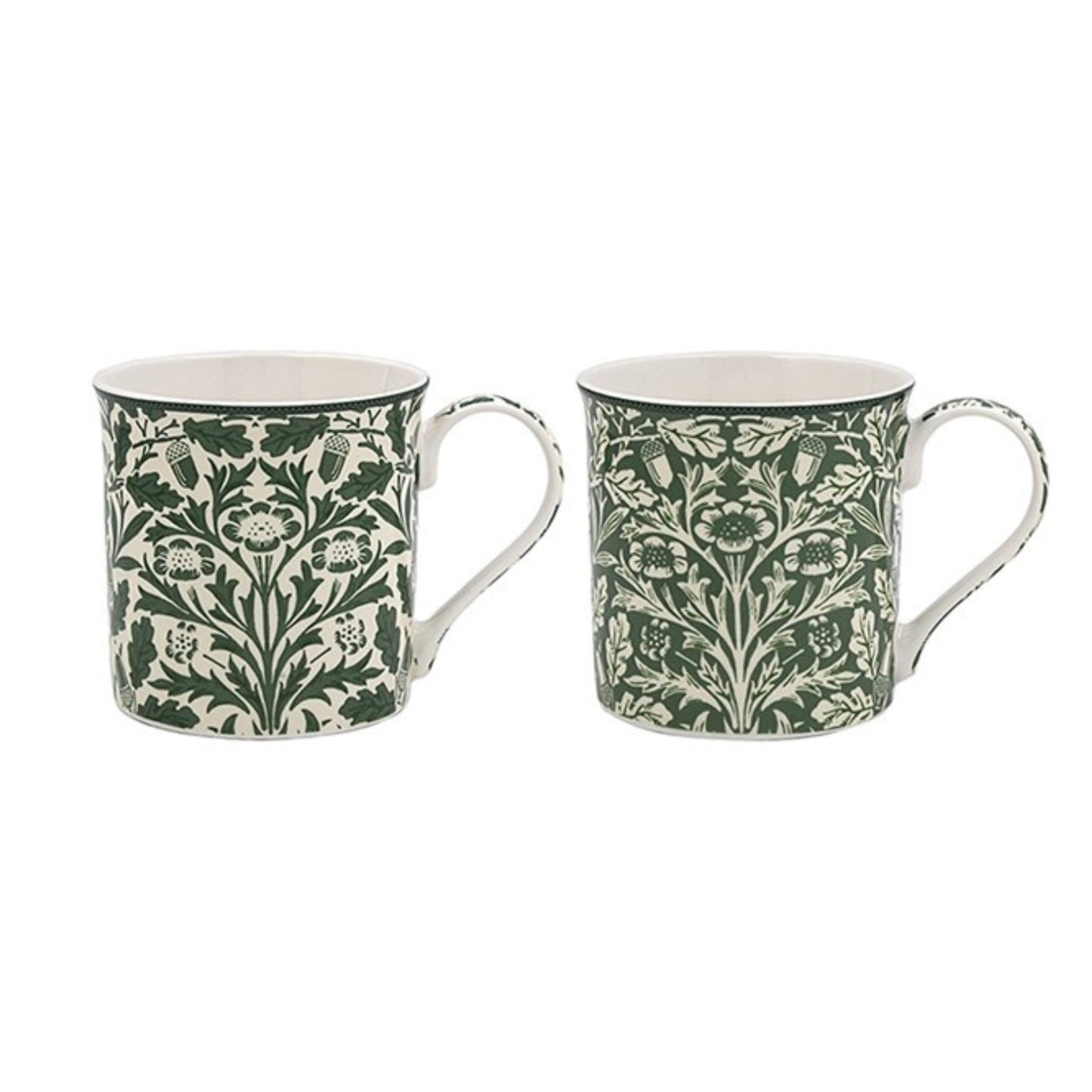 William Morris Acorn Mug Set of 2