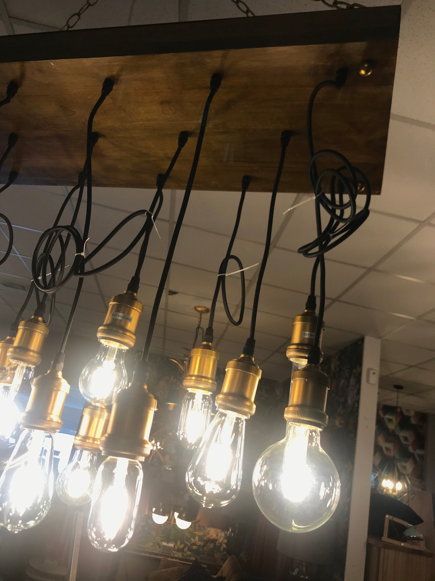 INDUSTRIAL MULTI BULB CEILING LIGHT TO ORDER