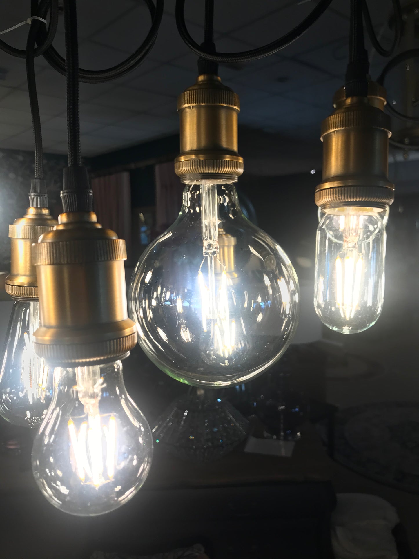 INDUSTRIAL MULTI BULB CEILING LIGHT TO ORDER