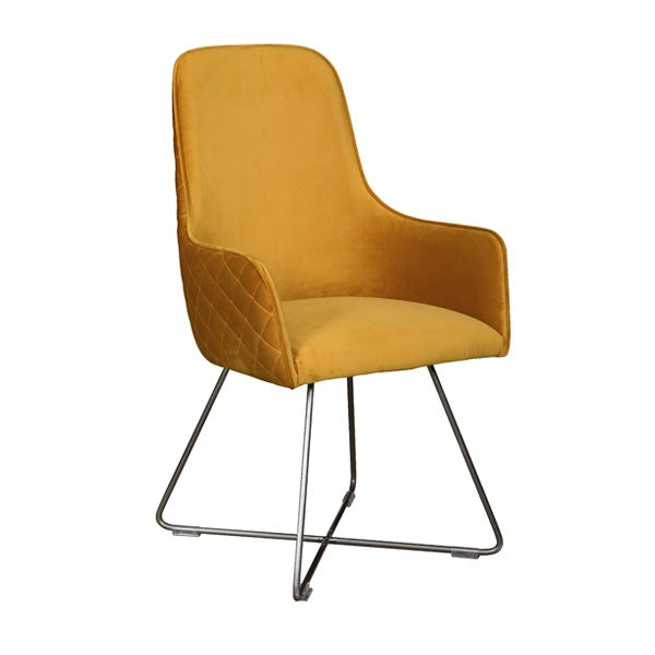 VELVET BUCKET DINING CHAIR BUY 1 GET 1 FREE