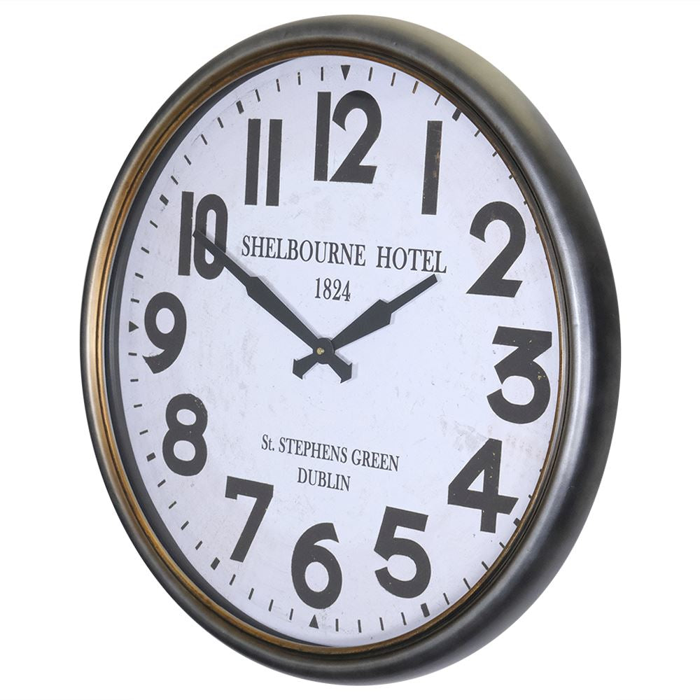 METAL WALL CLOCK