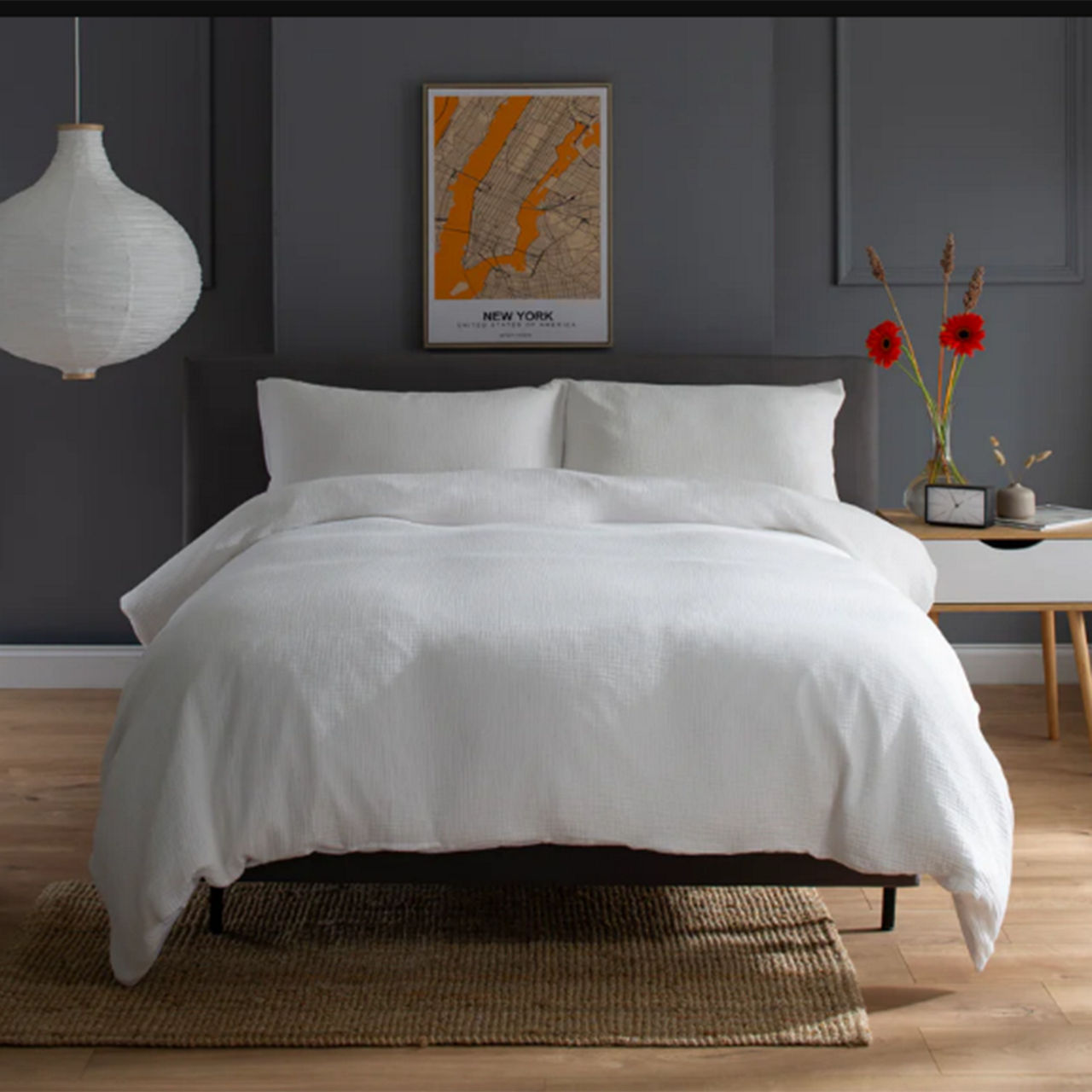 St. Quentin Duvet Set - White