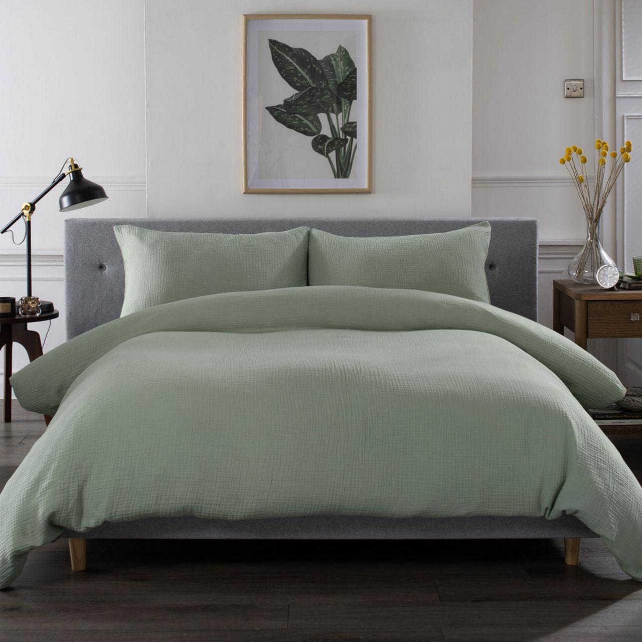 St. Quentin Duvet Set - Green
