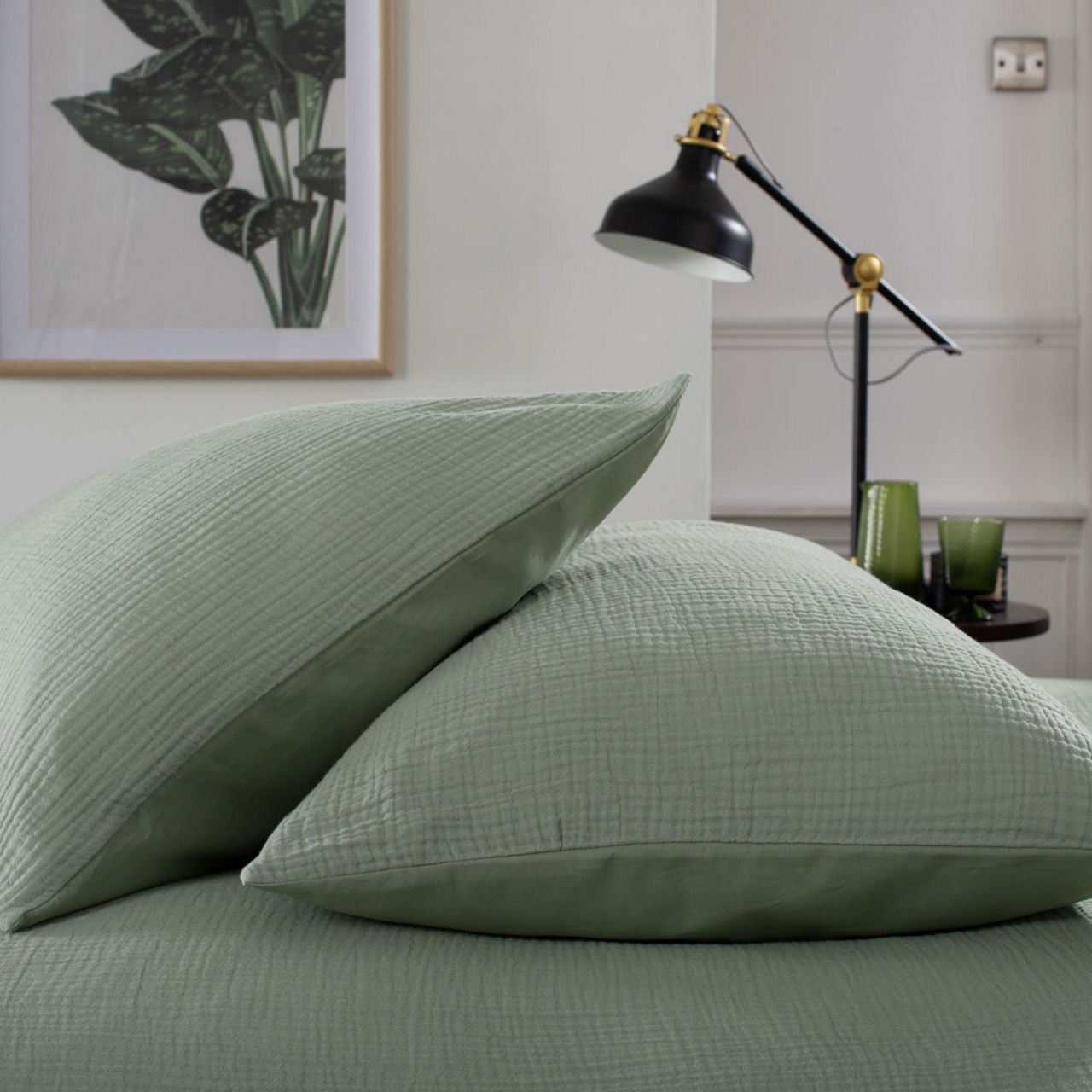 St. Quentin Duvet Set - Green