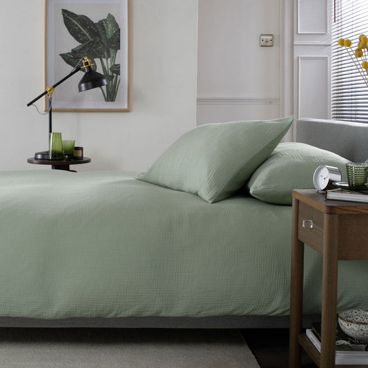St. Quentin Duvet Set - Green