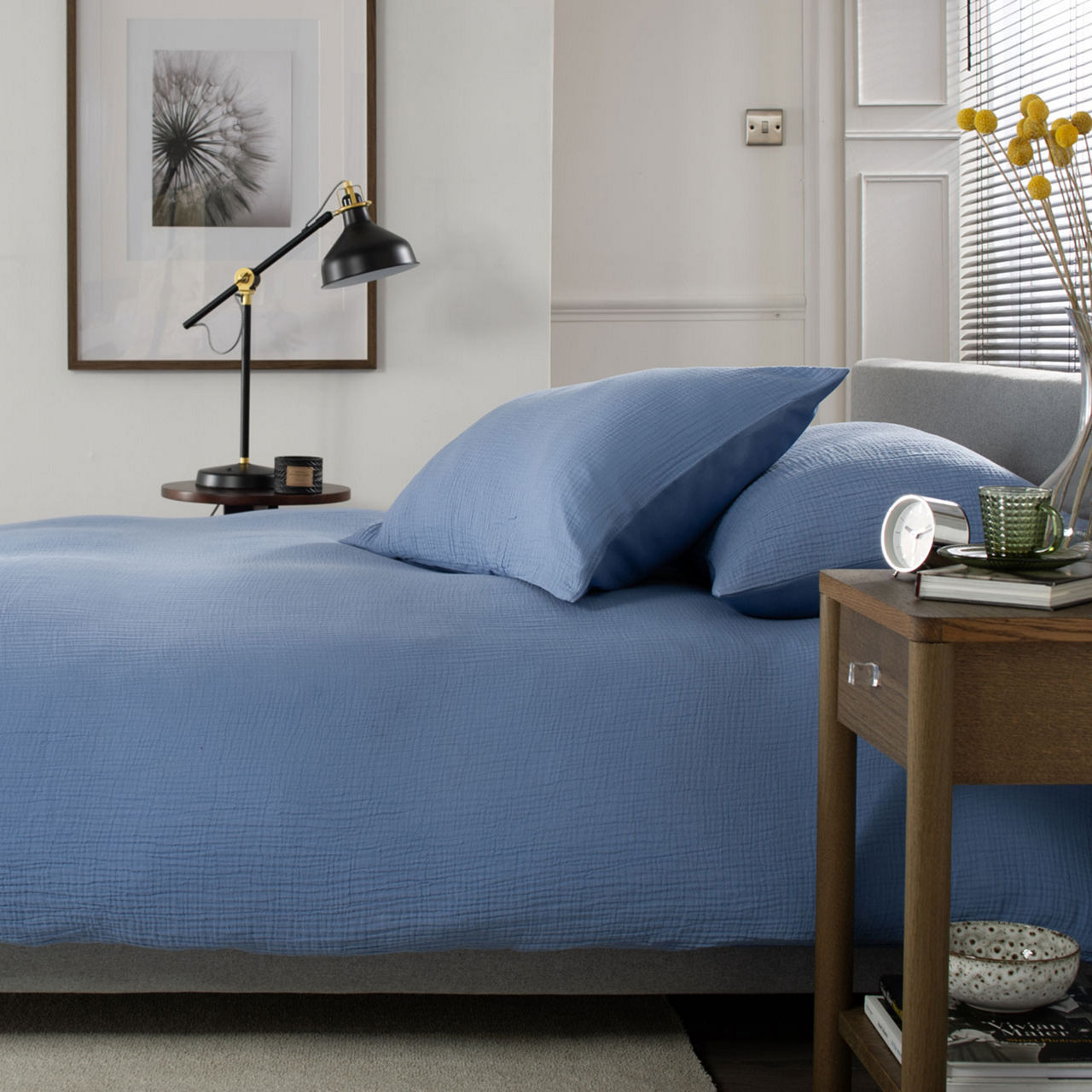 St. Quentin Duvet Set - Denim