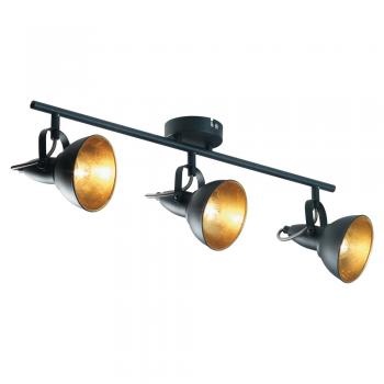 Jurva Sanded Black 3-Light