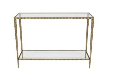Kingston Console Table - Antique Brass