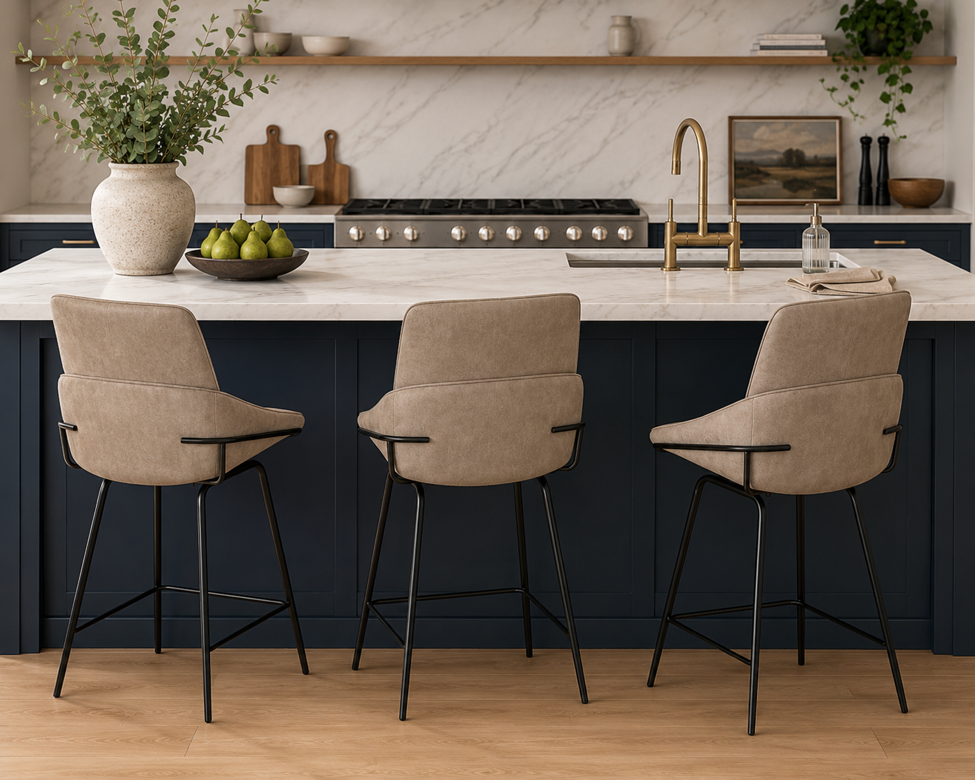 Jackson Counter Stool Taupe