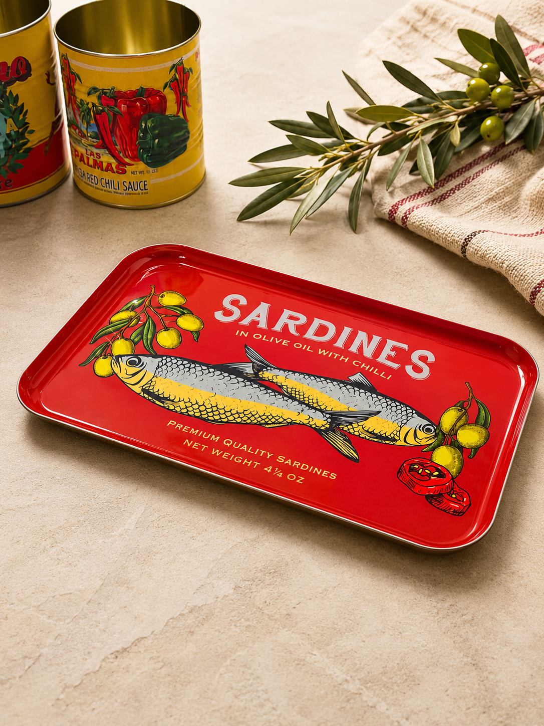 Tin Fish Trinket Tray