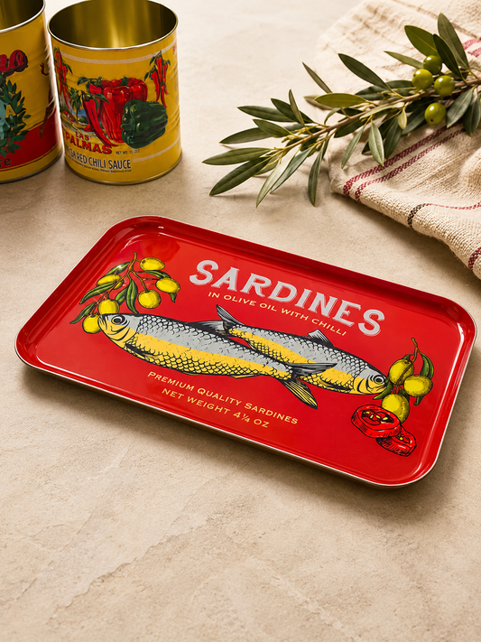 Tin Fish Trinket Tray