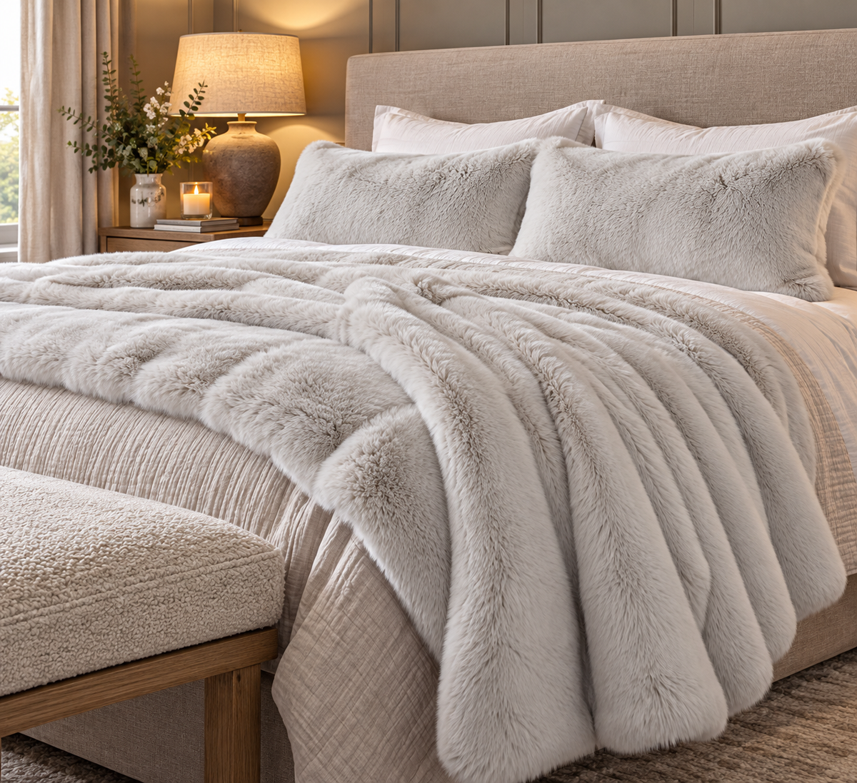 Bostan Pillow Cushion - Natural