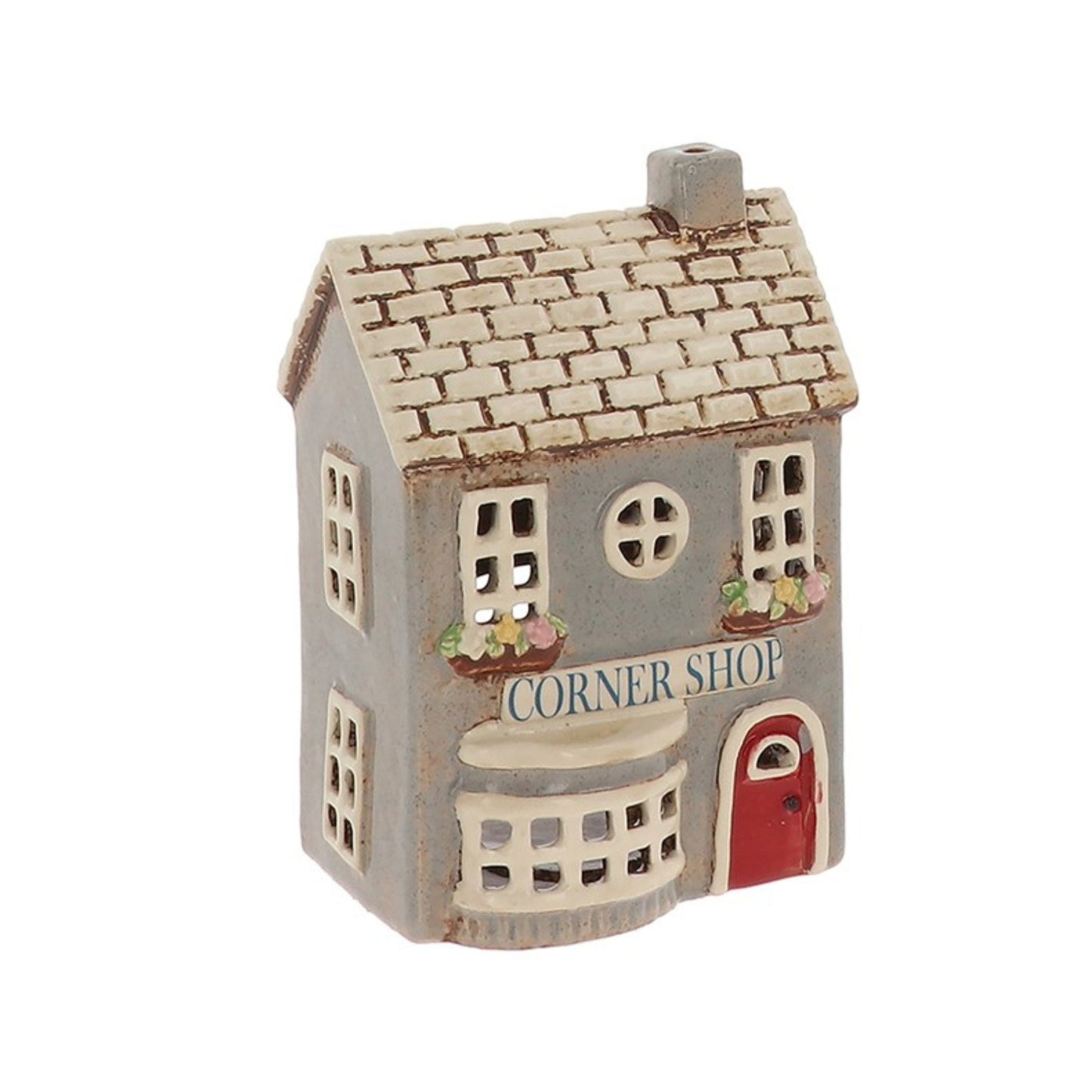 Village Pottery Corner Shop Tealight
