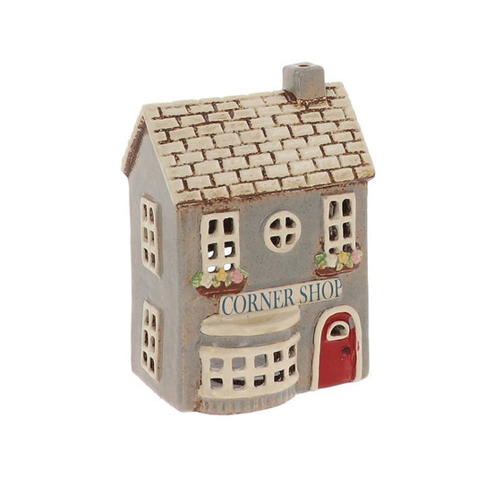 Village Pottery Corner Shop Tealight