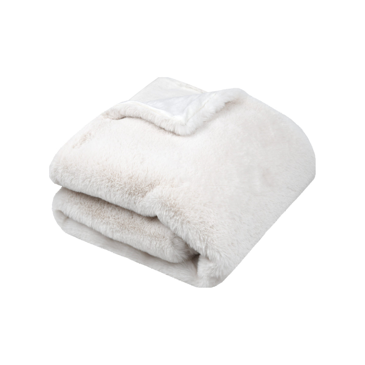 Bostan Plaid Throw - Ecru