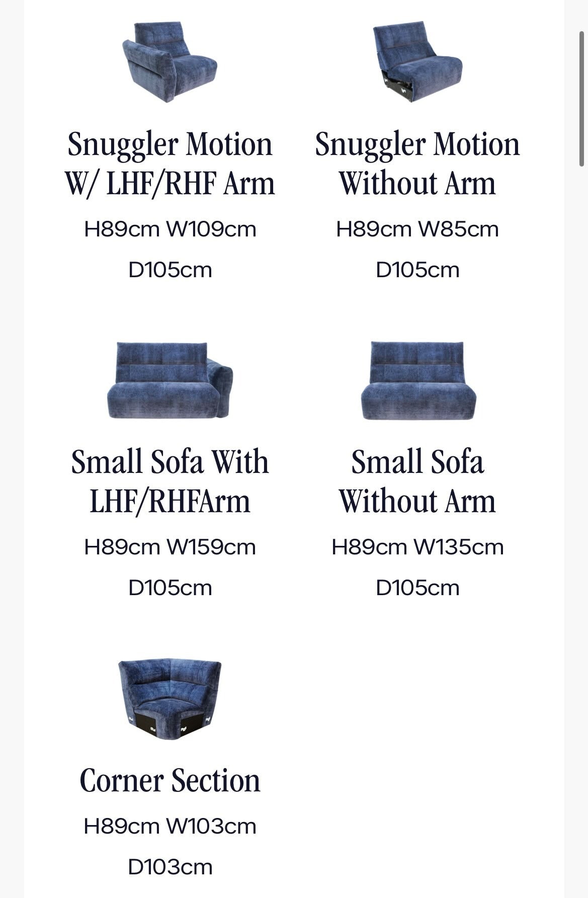 The Jazz Sofa Collection