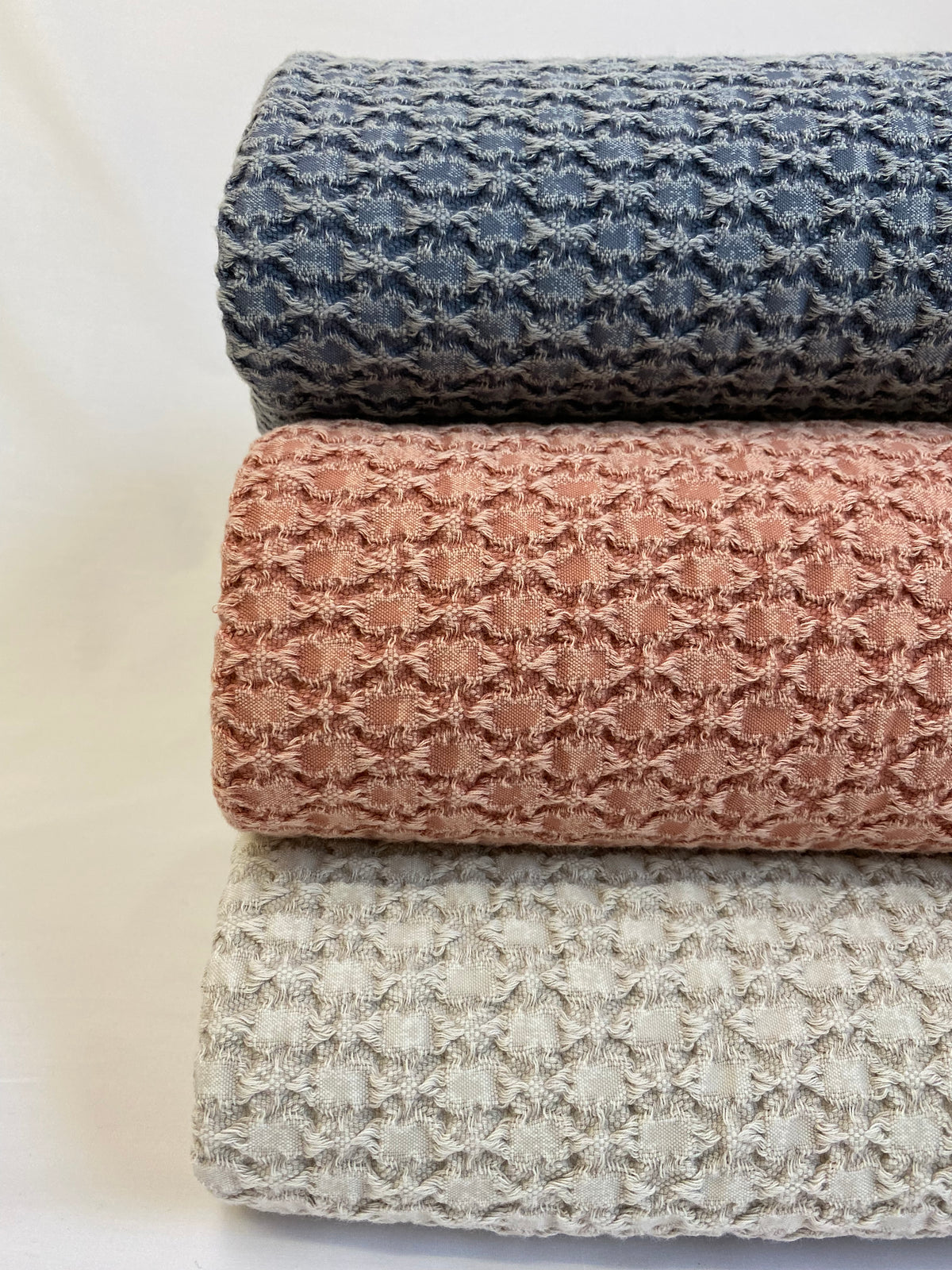 Lunar Stone / Blush / Blue Bedspread 220 x 260cm