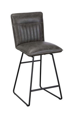 Mustang Counter Chair Tan / Grey