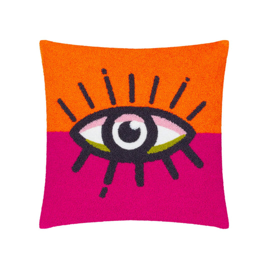 Boucle Bright Eye Cushion