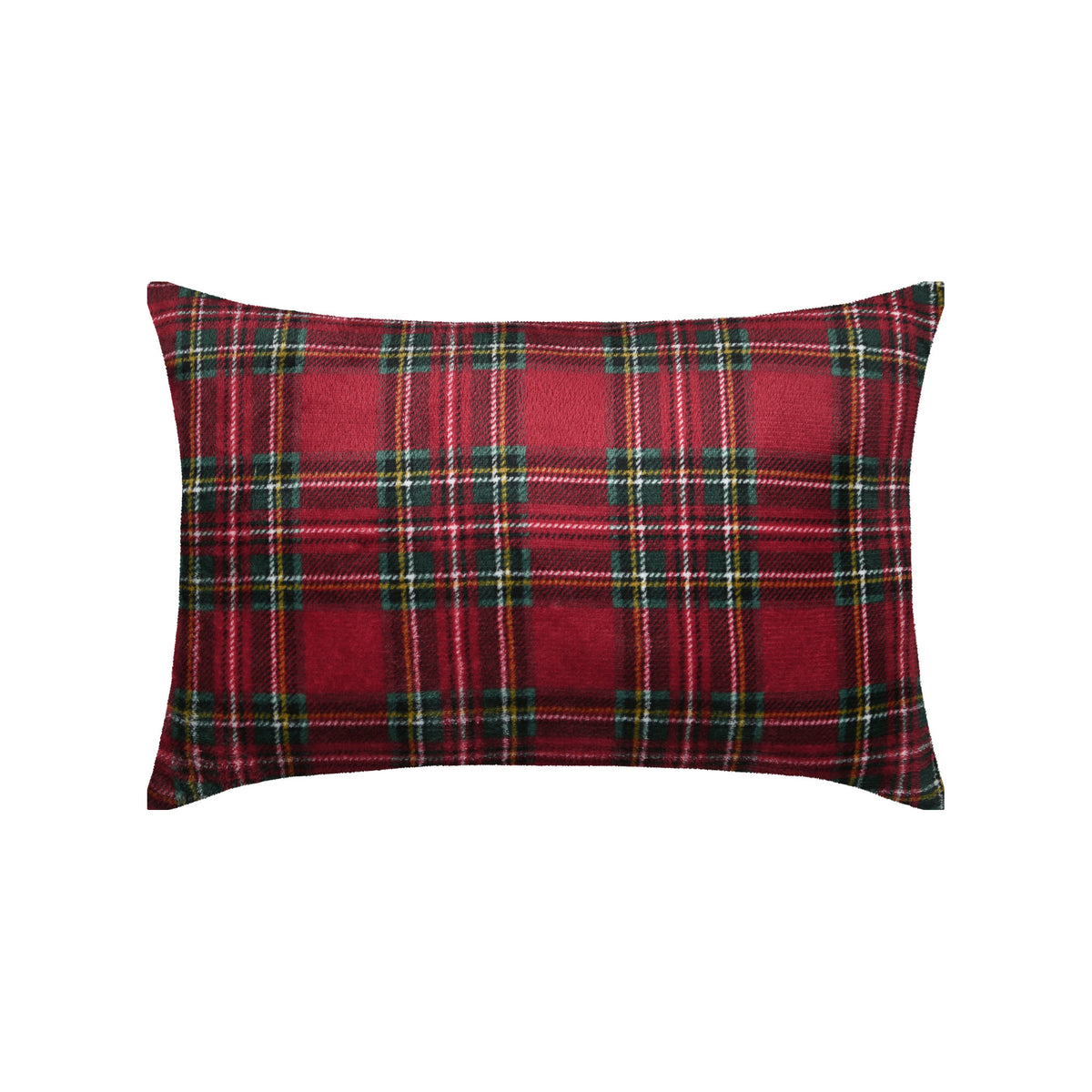 Willis Check Cushion - Red