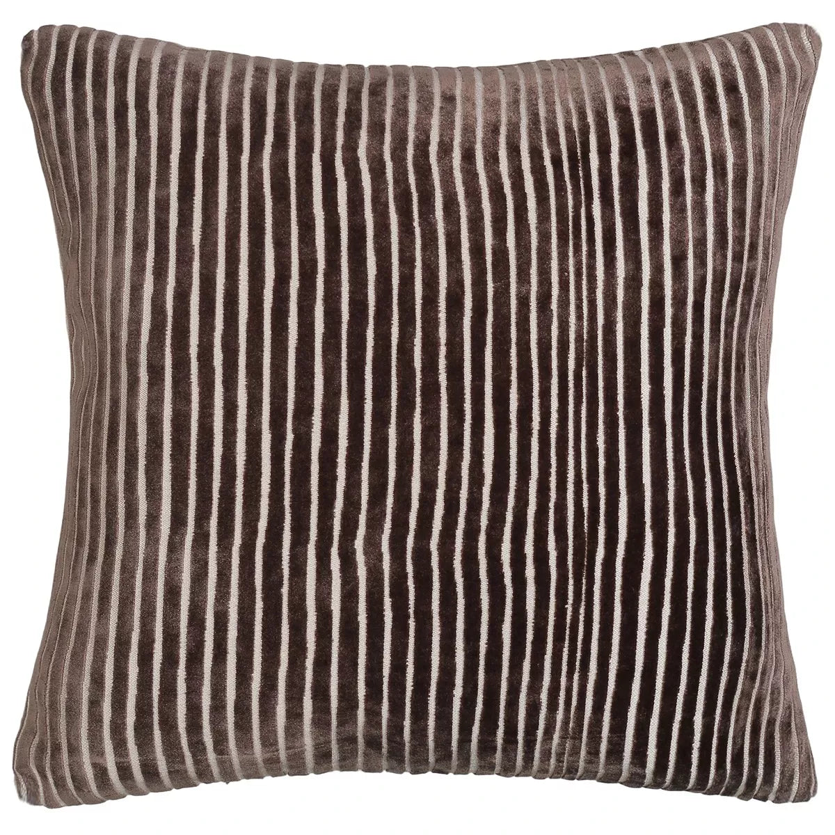 Amalfi Chocolate Velvet Cushion