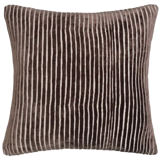 Amalfi Chocolate Velvet Cushion