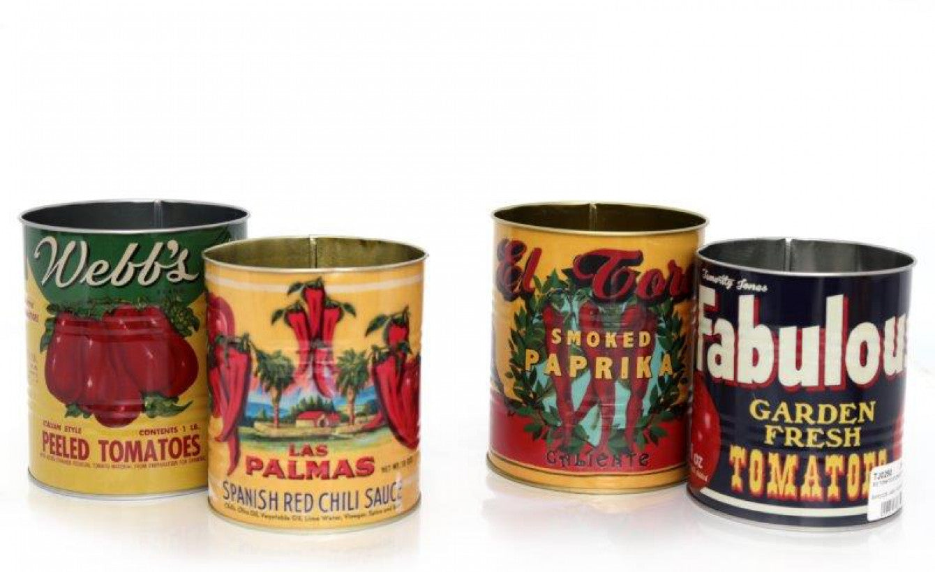 S/2 Tomato / Chilli Tins