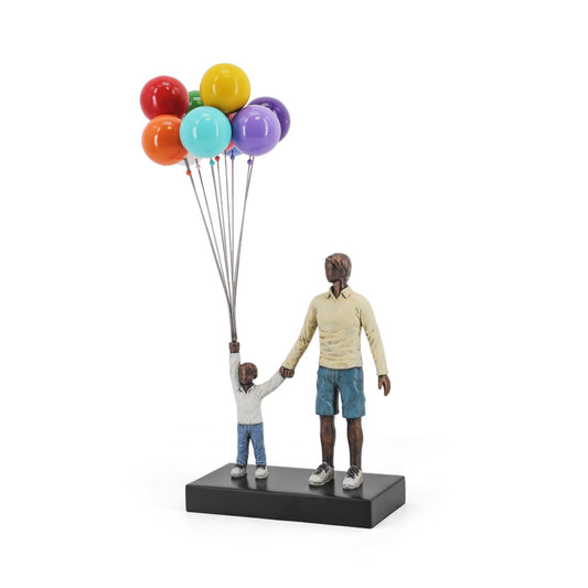 David McGlynn Sculpture - Dad & Boy
