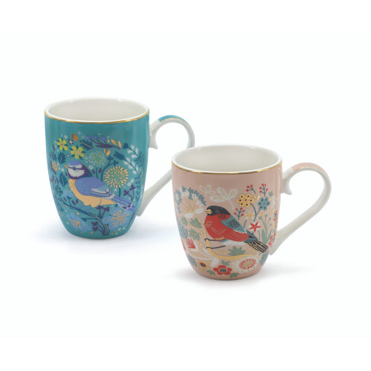 Birdy Set of 2 Mini Mugs
