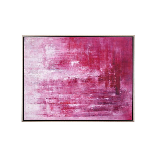 CHERRY BLOSSOMS ABSTRACT OIL PAINTING